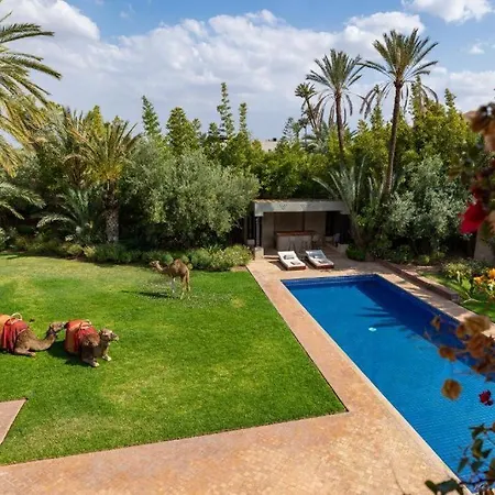 Villa Sahar Palmeraie Avec Piscine Chauffee ! Marrakesh Buitenkant foto