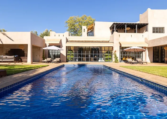 Villa Sahar Palmeraie Avec Piscine Chauffee !
